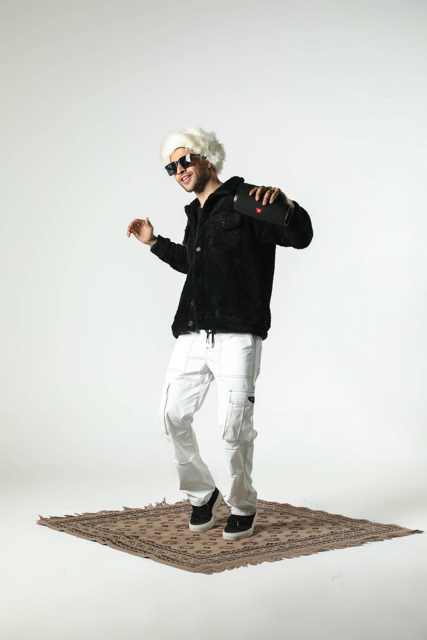 DEPTH SHERPA FUR JACKET (BLACK)