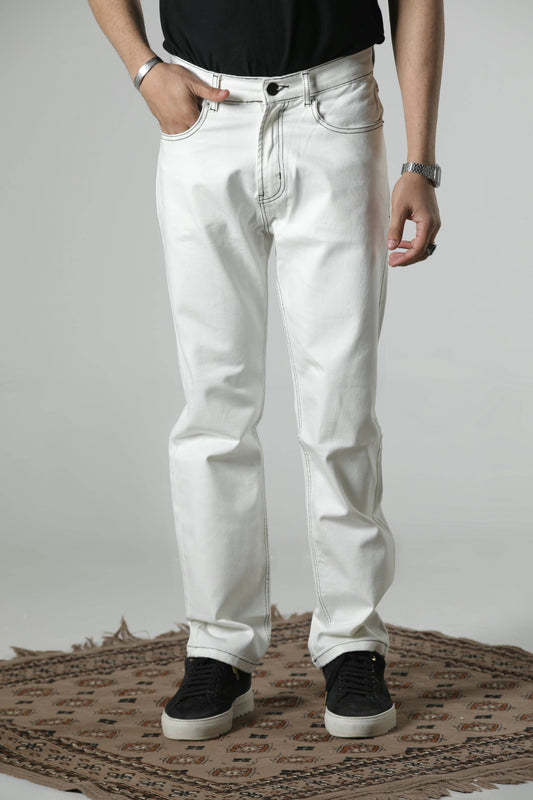 DENIM JEANS (OFF-WHITE)